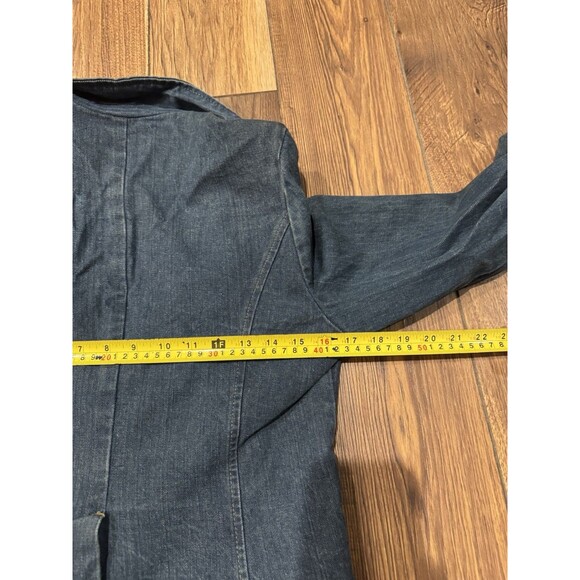 Vintage 70’s Kemington Express Made In USA Denim Jacket Button Coat Women Sz M - Picture 7 of 8
